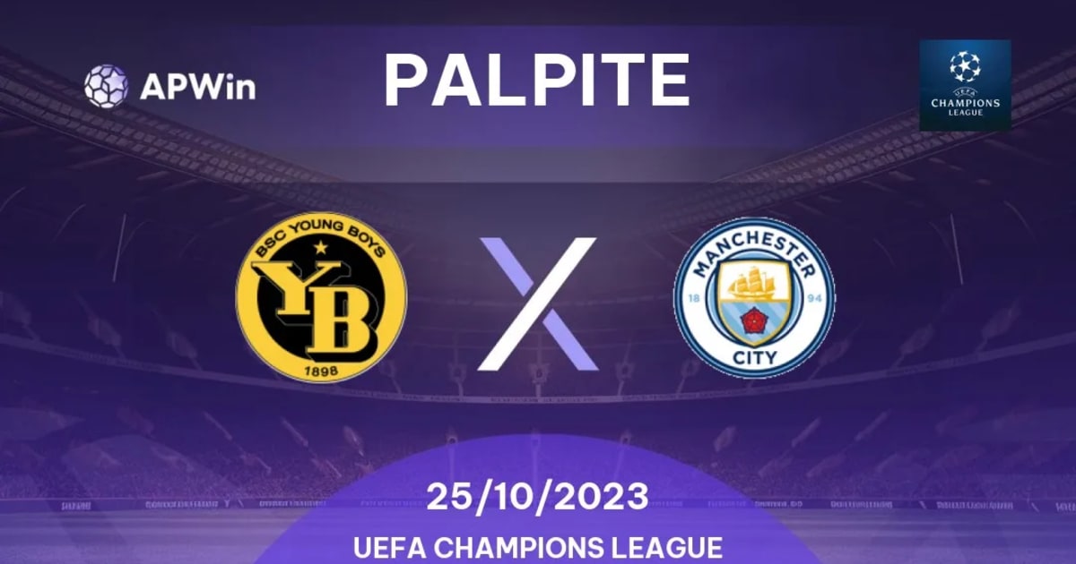 Onde assistir a Manchester City x Young Boys pela Champions League -  CenárioMT