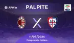 Palpite: Milan x Cagliari - 11/05 - Campeonato Italiano