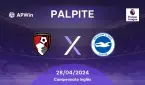 Palpite: Bournemouth x Brighton - 28/04 - Premier League