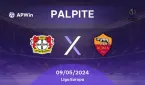 Palpite Bayer Leverkusen x Roma