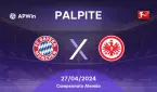 Palpite: Bayern de Munique x Eintracht Frankfurt - 27/04 - Bundesliga