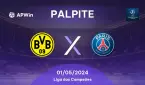 Palpite: Borussia Dortmund x PSG - 01/05 - UEFA Champions League