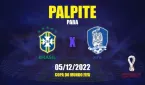 Palpite Brasil x Coréia do Sul: 05/12/2022 - Copa do Mundo FIFA