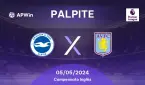 Palpite Brighton x Aston Villa