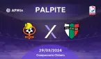 Palpite: Cobresal x Palestino - 29/03