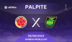 Palpite Colômbia Feminino x Jamaica Feminino: 08/08/2023 - Copa do Mundo Feminina