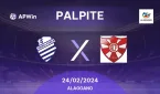 Palpite CSA x Penedense: 24/02/2024 - Campeonato Alagoano