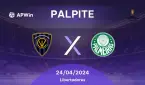 Palpite: Independiente del Valle x Palmeiras - 24/04 - Libertadores