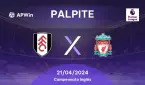 Palpite: Fulham x Liverpool - 21/04