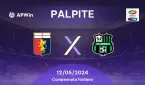 Palpite: Genoa x Sassuolo - 12/05 - Serie A