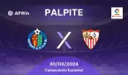 Getafe x Sevilla: palpite completo