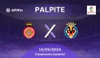 Palpite Girona x Villarreal