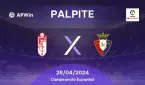 Palpite: Granada x Osasuna - 28/04 - LaLiga