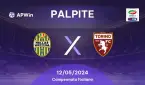 Palpite: Hellas Verona x Torino - 12/05 - Serie A