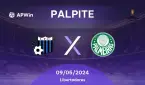 Palpite Liverpool Montevideo x Palmeiras