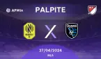 Palpite: Nashville SC x SJ Earthquakes - 27/04 - Major League Soccer