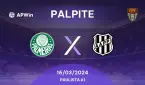 Palpite Palmeiras x Ponte Preta: 16/03/2024 - Campeonato Paulista