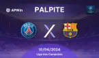 Palpite: PSG x Barcelona - 10/04 - UEFA Champions League