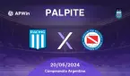 Palpite Racing x Argentinos Juniors