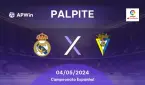 Palpite Real Madrid x Cádiz