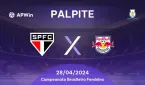 Palpite São Paulo Feminino x RB Bragantino