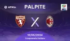 Palpite: Torino x Milan - 18/05 - Campeonato Italiano