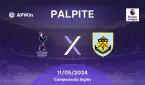 Palpite: Tottenham x Burnley - 11/05 - Premier League