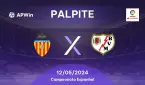 Palpite Valencia x Rayo Vallecano