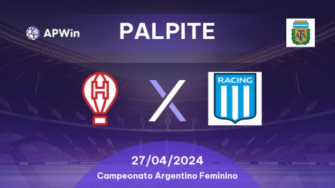 Huracan Feminino x Racing Club Feminino » Placar ao vivo, Palpites,  Estatísticas + Odds