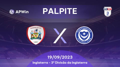 Barnsley FC x Portsmouth » Placar ao vivo, Palpites, Estatísticas