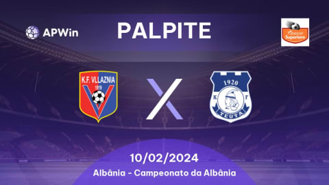 Palpite Vllaznia Shkodër x Teuta Durrës: 23/09/2023 - Campeonato da Albânia