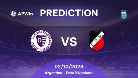 Prediction Villa Dálmine vs Deportivo Maipú: 02/10/2023