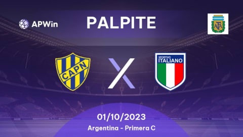 Palpite Puerto Nuevo x Sportivo Italiano: 01/10/2023 - Primera C