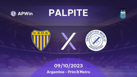 CS Dock Sud vs Deportivo Merlo Prognóstico, Odds e Dicas de Apostas  10/09/2023