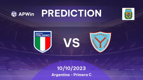 Sportivo Italiano vs Yupanqui Prediction, Odds & Betting Tips 10