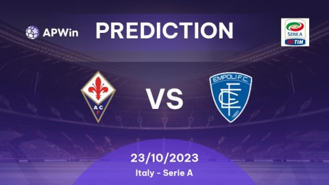 Fiorentina vs Empoli score today - 23.10.2023 - Match result