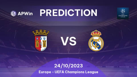 UEFA CHAMPIONS LEGAUE, 24/10/2023, BRAGA × REAL MADRID, CHAMADA