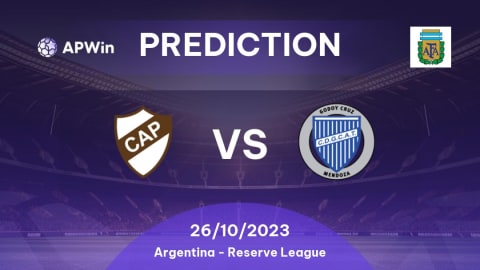 Platense Reserves vs Godoy Cruz Reserves Prediction, Odds & Betting Tips  10/26/2023