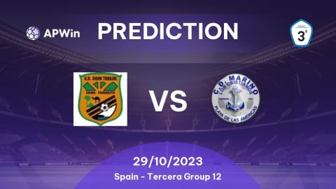 Prediction Gran Tarajal vs CD Marino: 29/10/2023 - Spain - Tercera