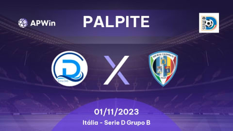 Palpite Desenzano Calvina x Real Calepina: 01/11/2023 - Serie D Grupo B