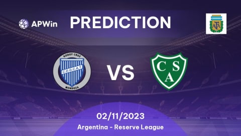 Prediction Unión Santa Fe Res. vs Belgrano Córdoba Res.: 02/11/2023 -  Argentina - Reserve League