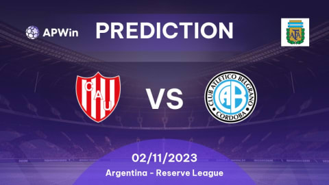 Prediction Unión Santa Fe Res. vs Belgrano Córdoba Res.: 02/11/2023 -  Argentina - Reserve League