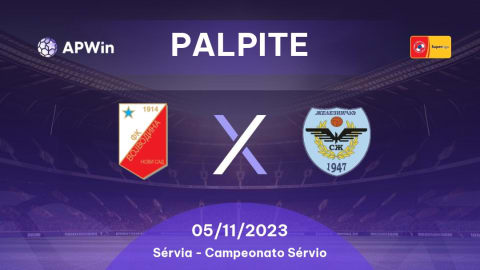 Palpite Vojvodina x Železničar Pančevo: 05/11/2023 - Campeonato Sérvio