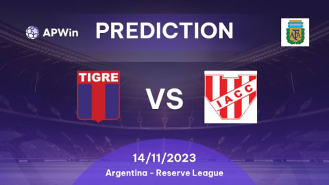 Platense Res. vs Tigre Res. predictions and stats - 02 Nov 2023