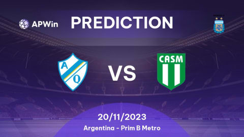 Argentino Quilmes vs CA San Miguel Prediction, Odds & Betting Tips  09/18/2023