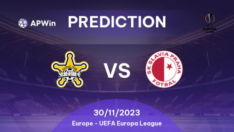 Sheriff Tiraspol vs Slavia Prague Prediction & Betting Tips - 30/11/2023