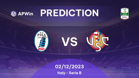 Pisa vs Cremonese 02.12.2023 at Serie B 2023/24, Football