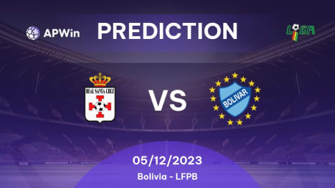 Real Santa Cruz vs Bolivar Prediction, Odds & Betting Tips 12/05/2023