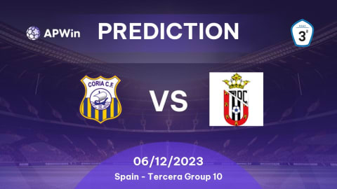 Conil vs Coria CF » Predictions, Odds, Live Scores & Stats