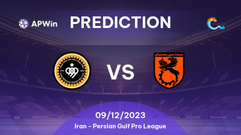 Prediction Sepahan vs Mes Rafsanjan: 09/12/2023 - Iran - Persian Gulf Pro  League